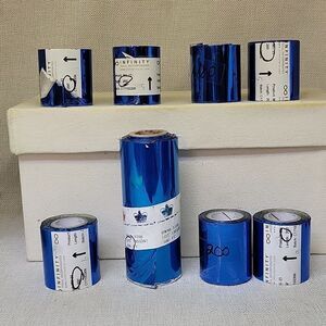 Crown Leaf, Infinity Roll Leaf,  Foil Rolls - Blue (Set 8)